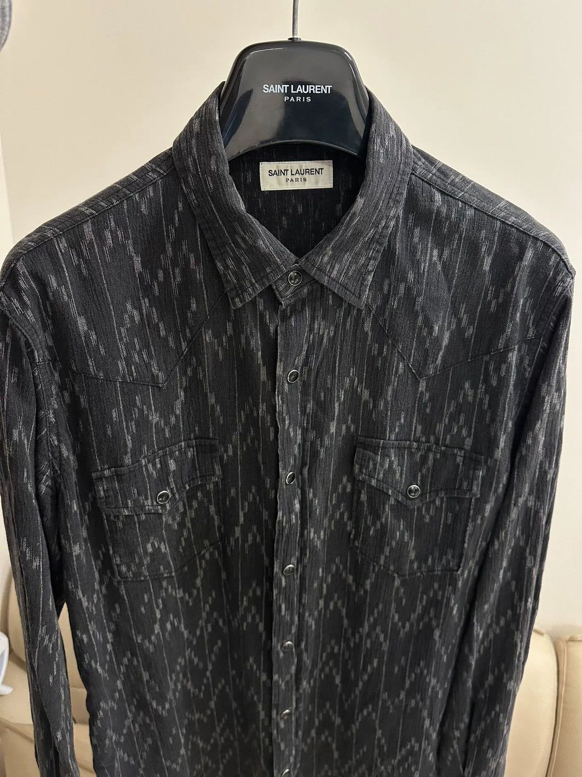 Saint Laurent SS17 Irregular Stripe Shirt
