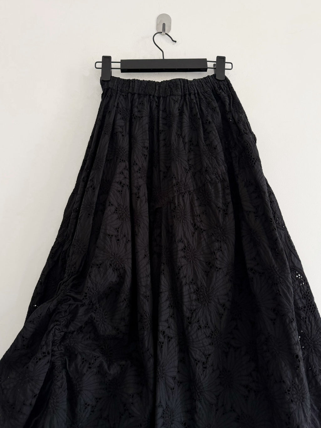 Comme Des Garcons Rei Kawakubo main line openwork crochet skirt