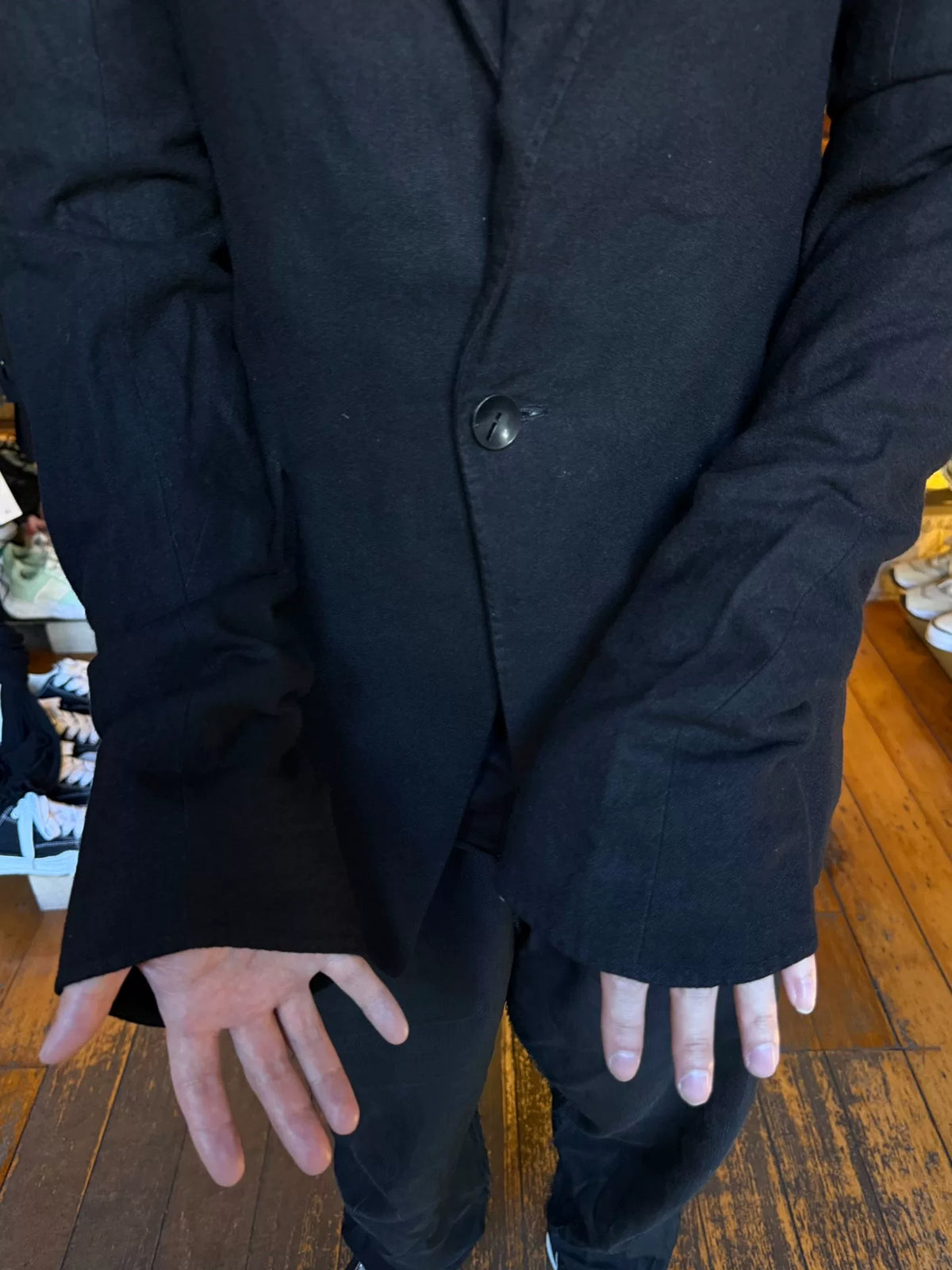 Y/Project FW12 Catharsis Black 3D Pocket Yohan Serfaty Blazer