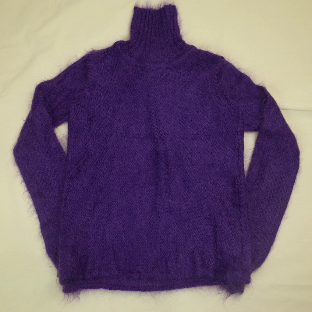 1998 Fall/Winter W&LT Walter van Beirendonck Mohair T-shirt and Vest Set