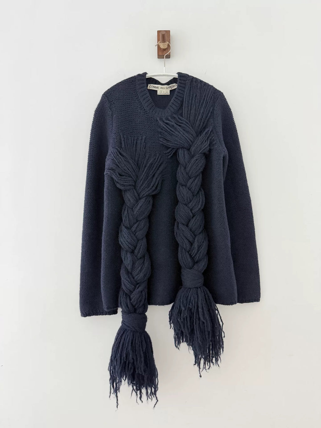 Comme Des Garcons 14AW Braided Knit Sweater - Devines