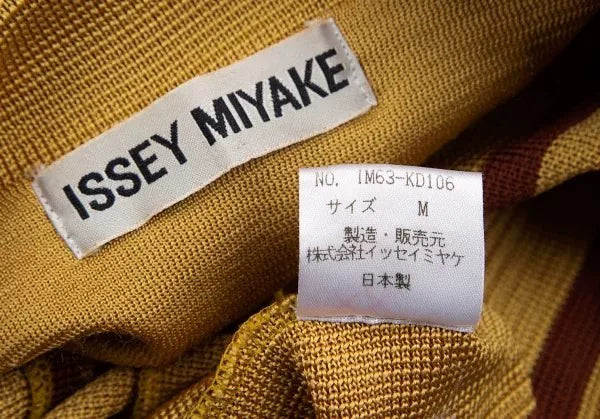 Issey Miyake Vintage Yellow Striped Top
