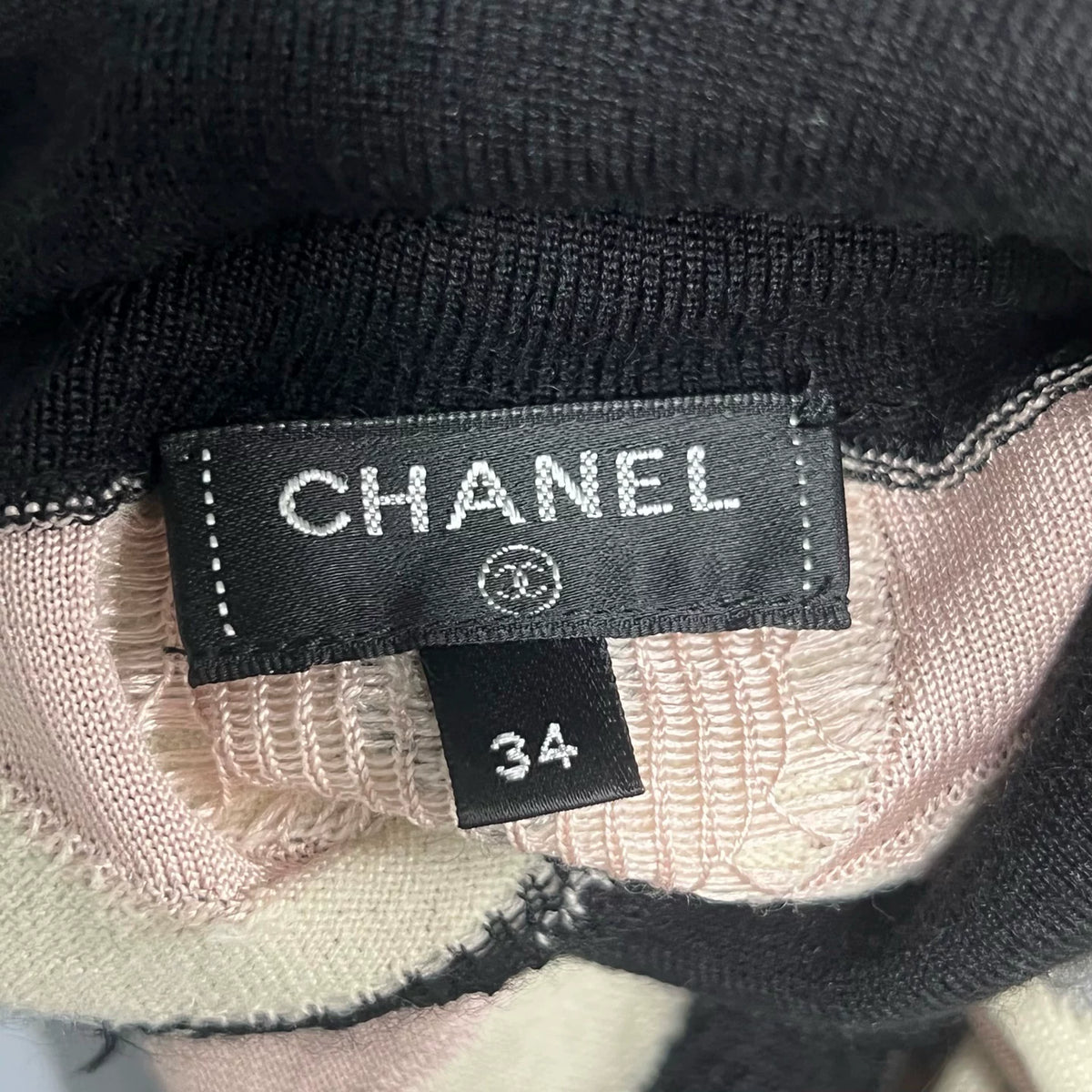 Chanel Double C Logo Knit Sweater