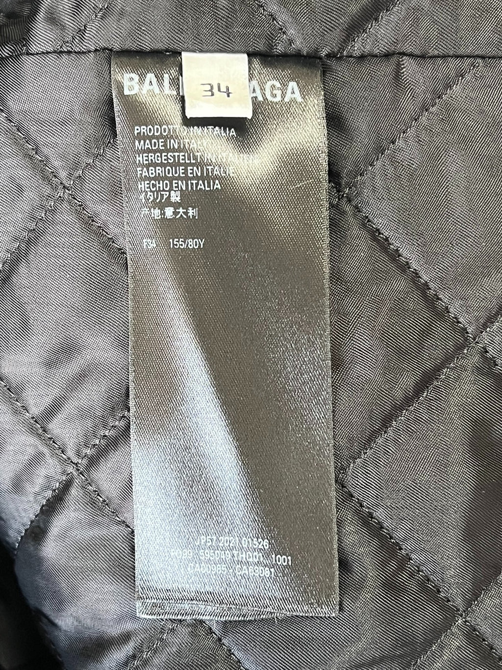 Balenciaga All-Over Print Jacket
