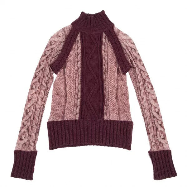 Jean Paul Gaultier Vintage Patterned Mesh Top