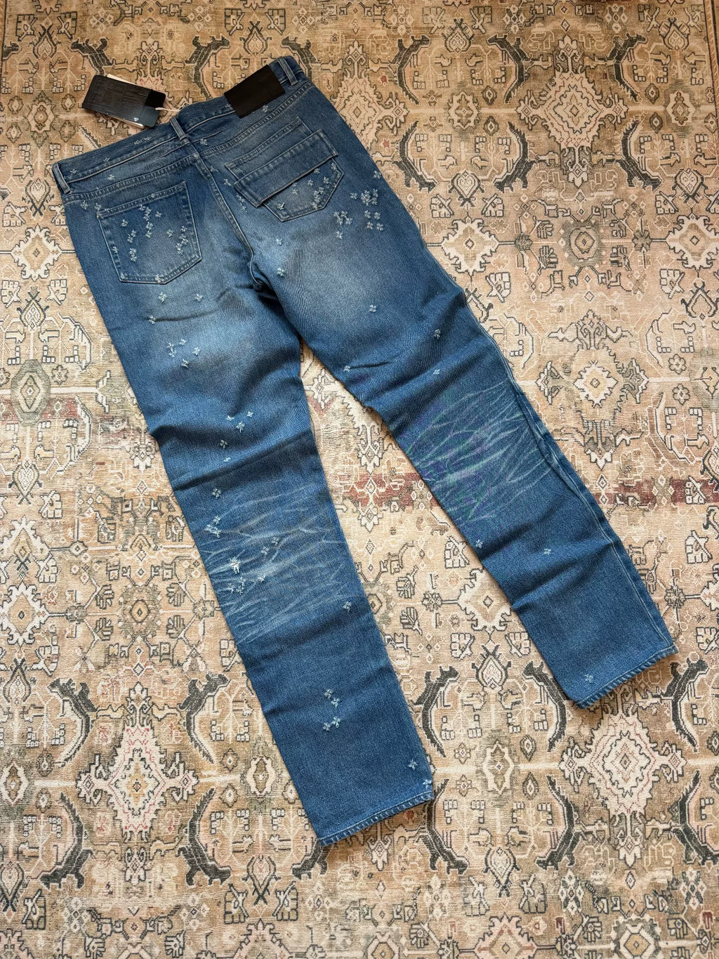 Givenchy bullet-hole distressed jeans