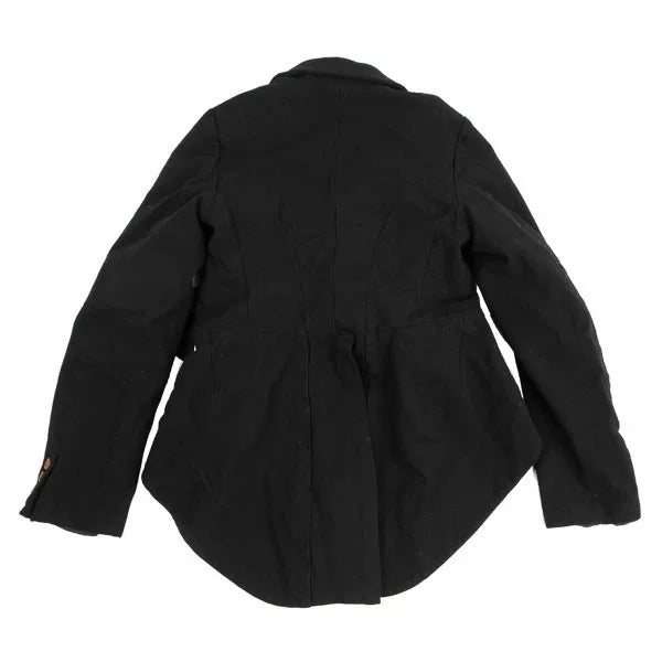 COMME des GARCONS Vintage Black Lace Tuxedo Jacket