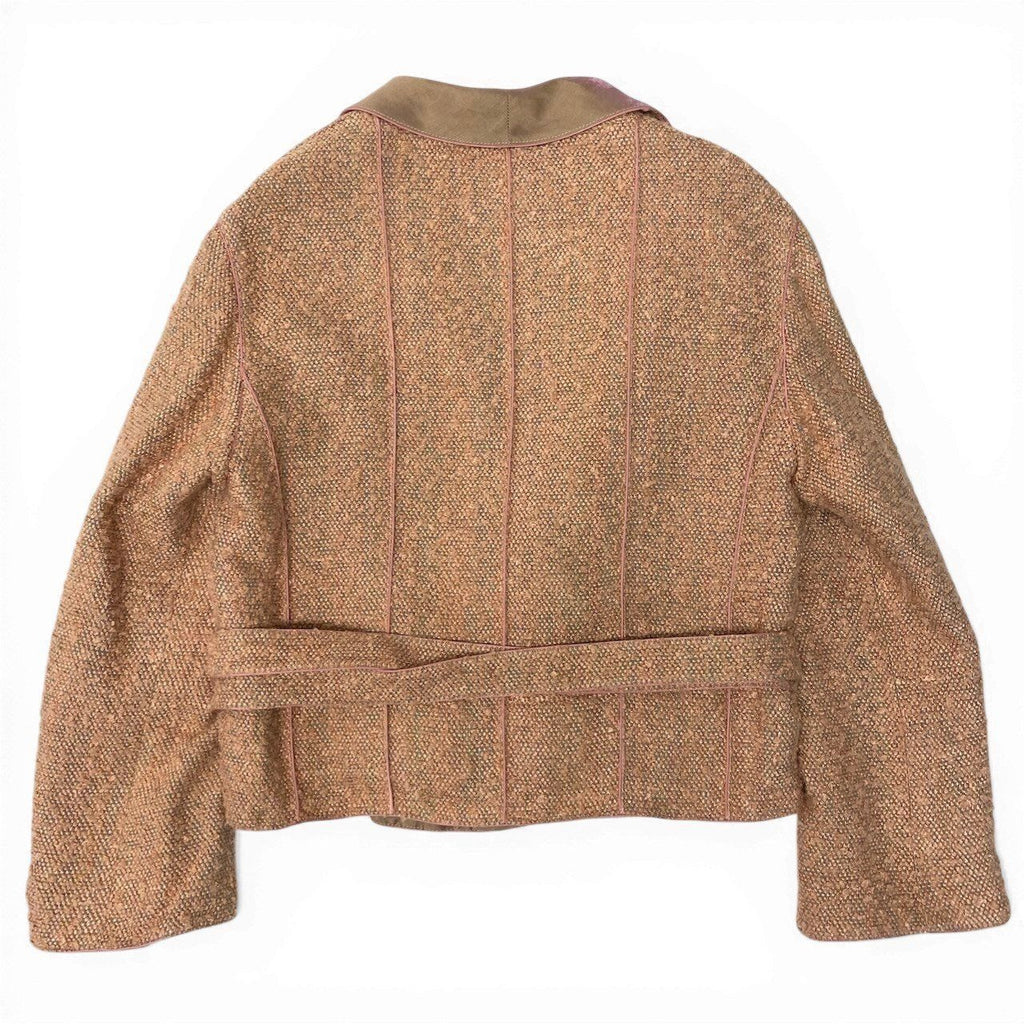 Chanel 1999 Tweed Knit Cropped Jacket