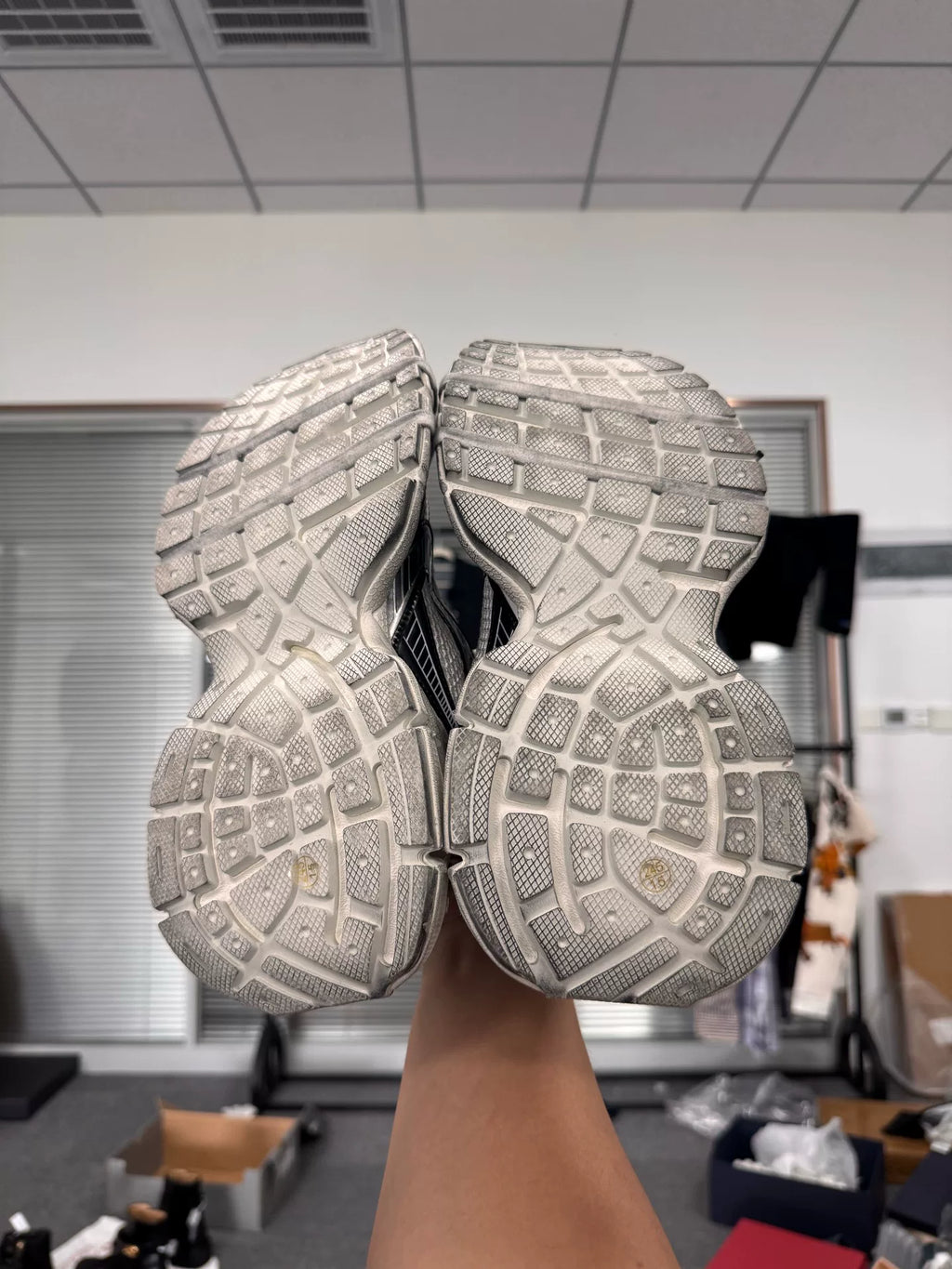 Balenciaga 3XL Black White Sneakers