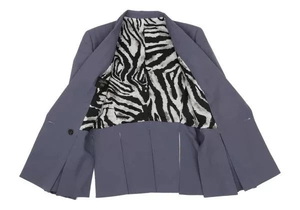 Jean Paul Gaultier Vintage Grey Double-Breasted Blazer