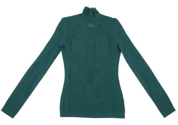 Jean Paul Gaultier Vintage Green Cut-Out Top