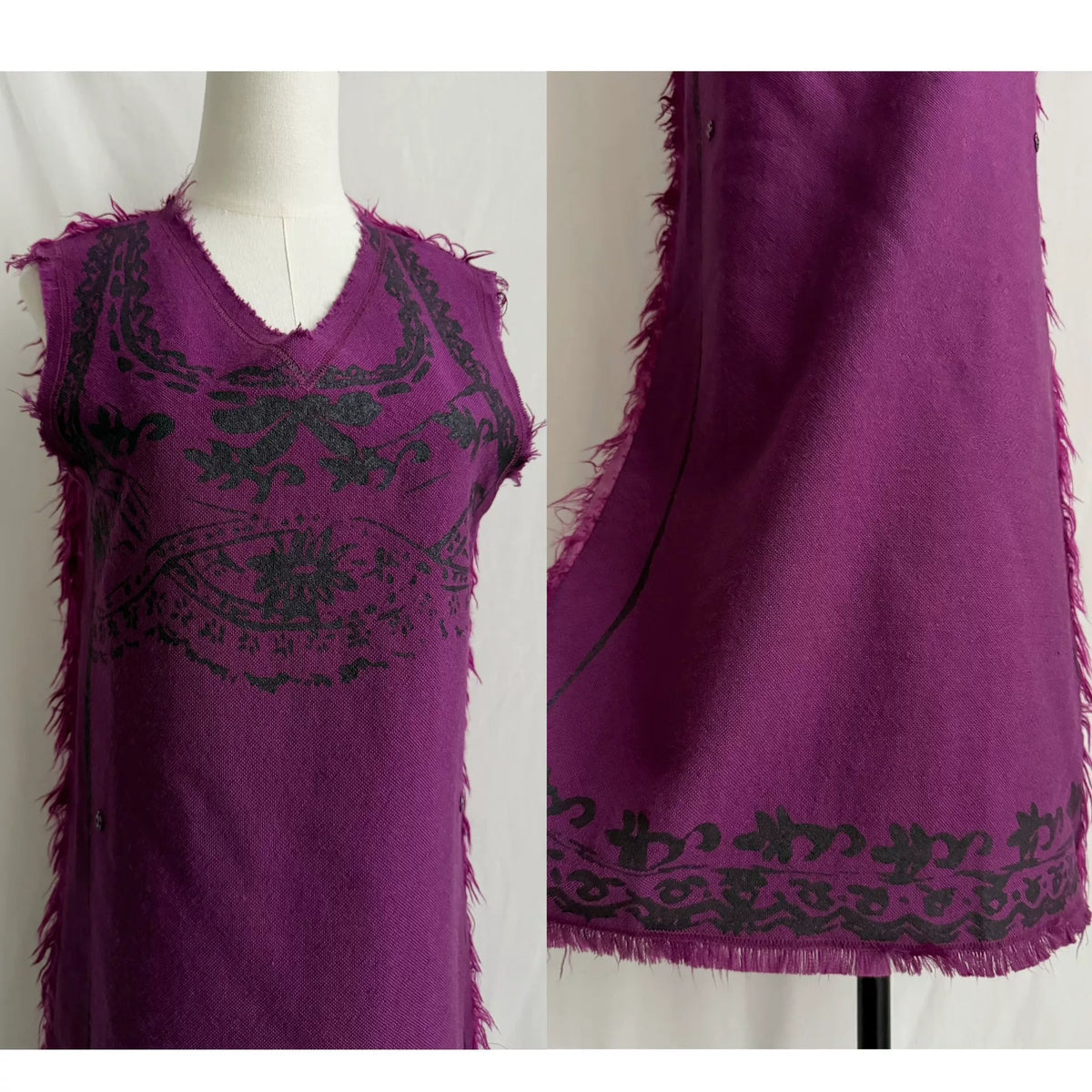 Undercover Wool Nylon Blend Dress