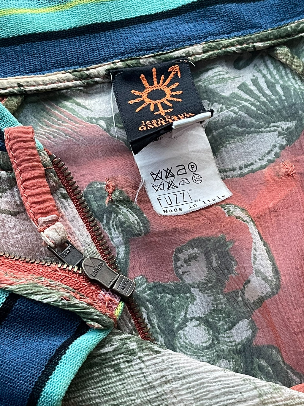 Jean Paul Gaultier Silk Bomber