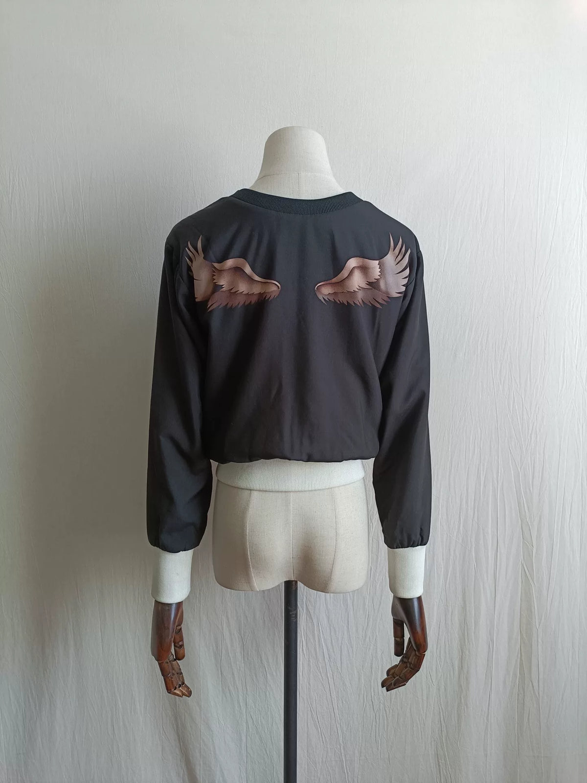 Yohji Yamamoto 02AW White Zip Up Sweater