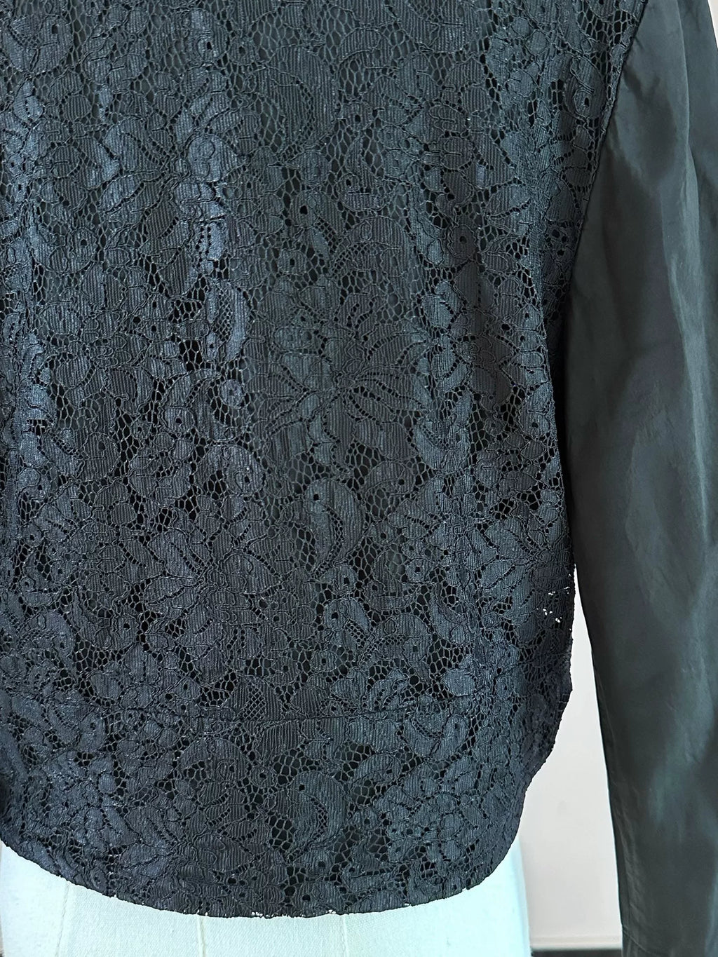 Junya Watanabe 2003 Lace Beaded Top
