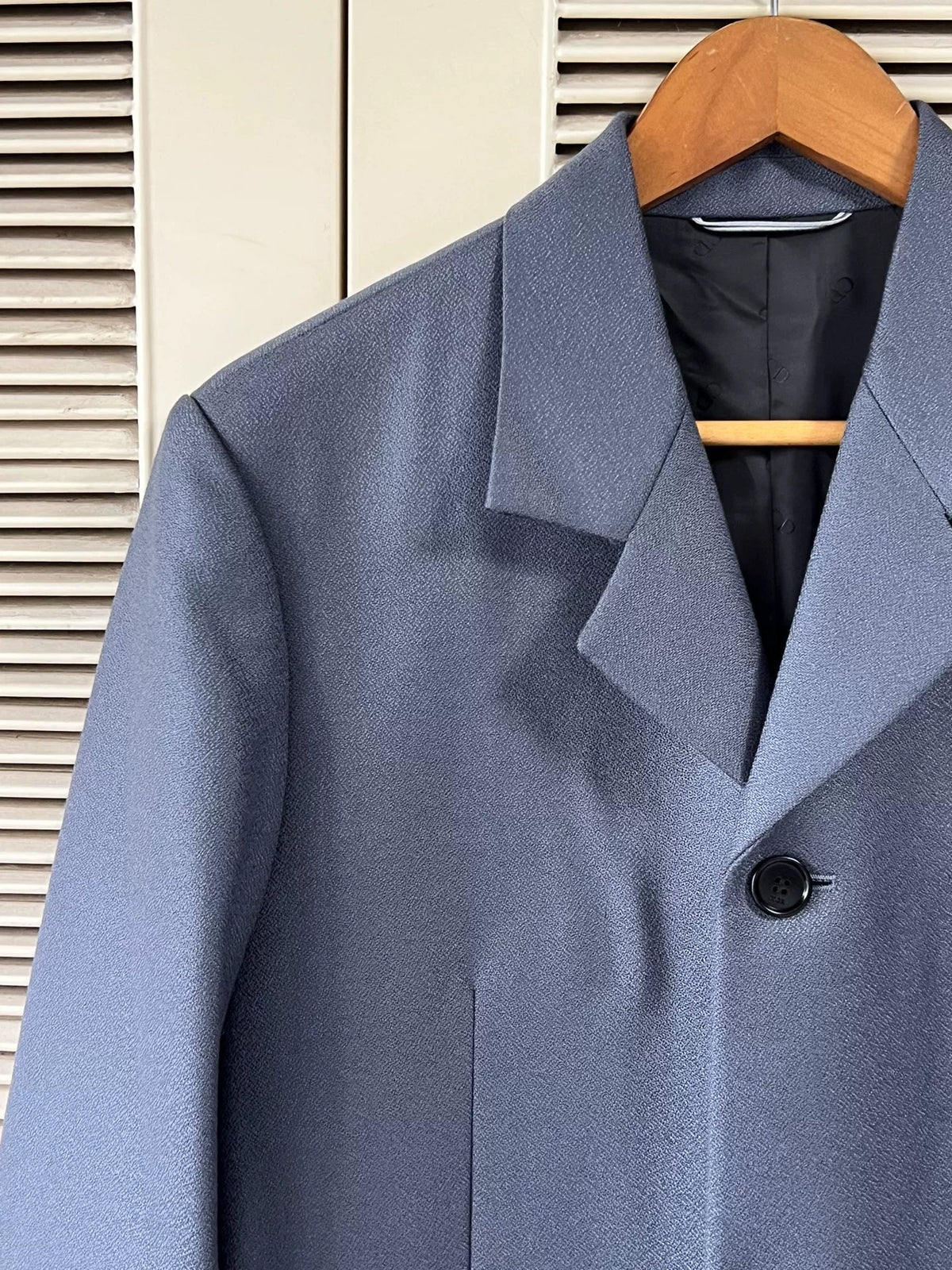 Dior Wool Navy Coat