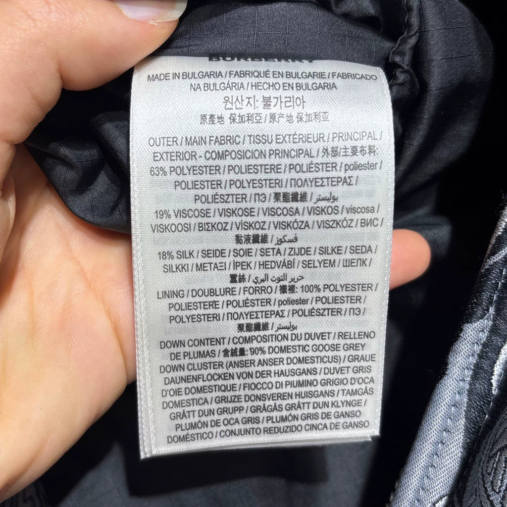 Burberry Grey Silk Jacket