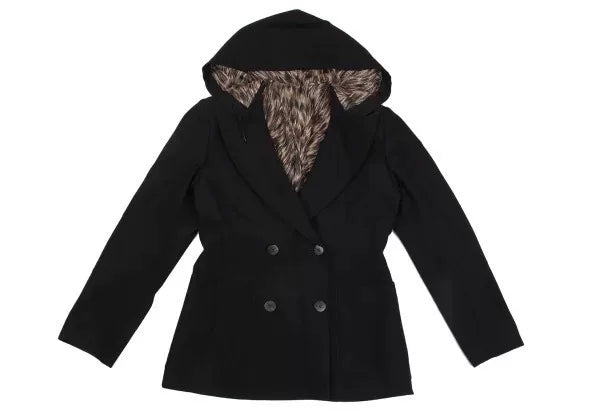 Jean Paul Gaultier Vintage Black Hooded Blazer