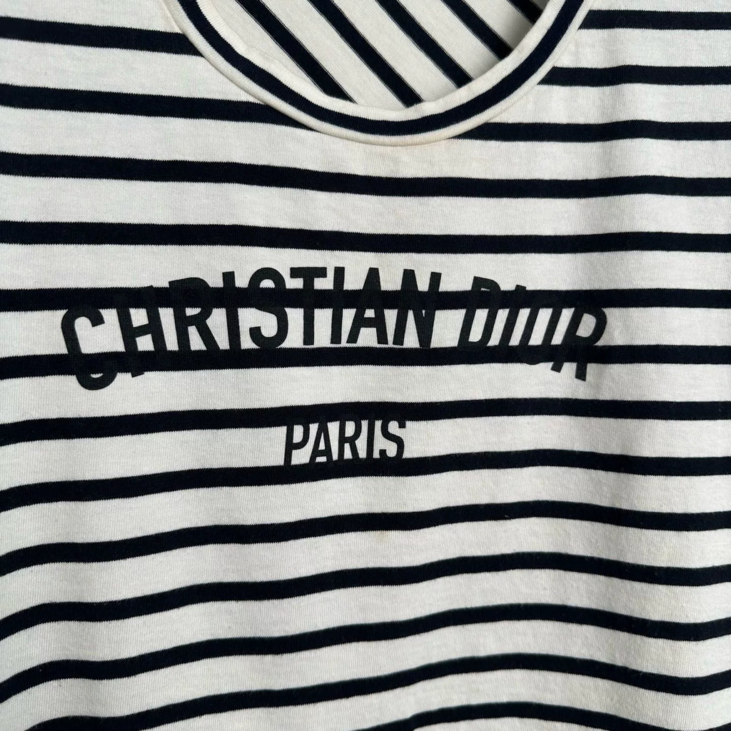Dior Cotton Stripe Knit Top