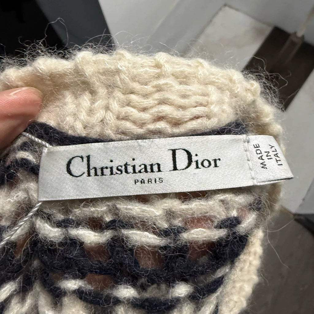 Dior Black Striped Sweater