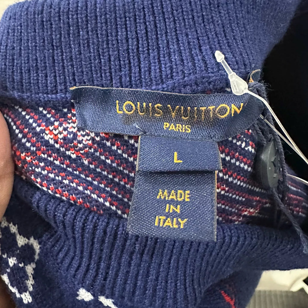 Louis Vuitton Monogram All-Over Print Sweater