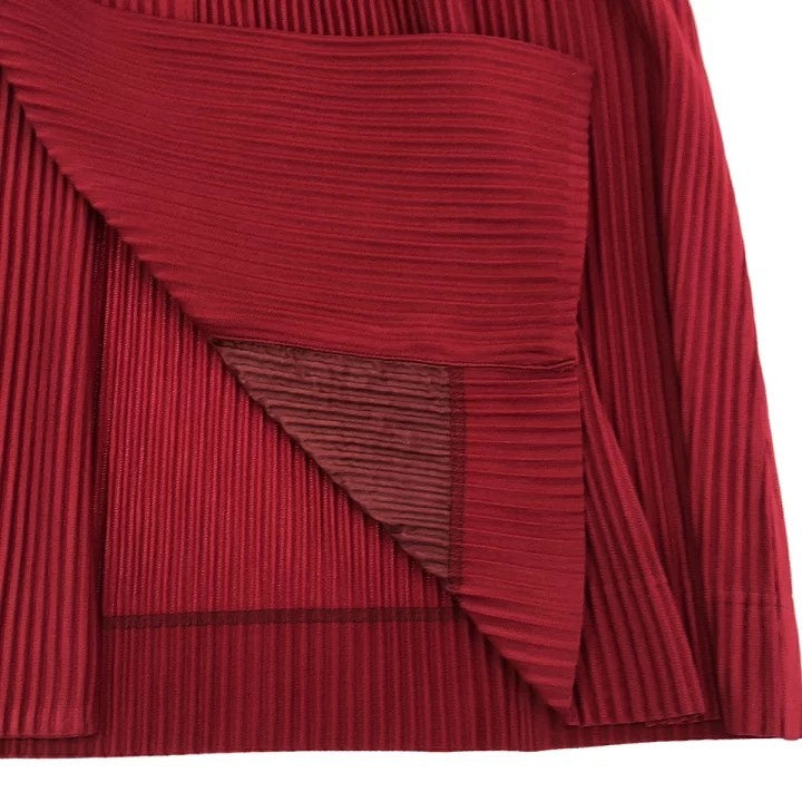 Issey Miyake AW19 Hooded Pleated Coat