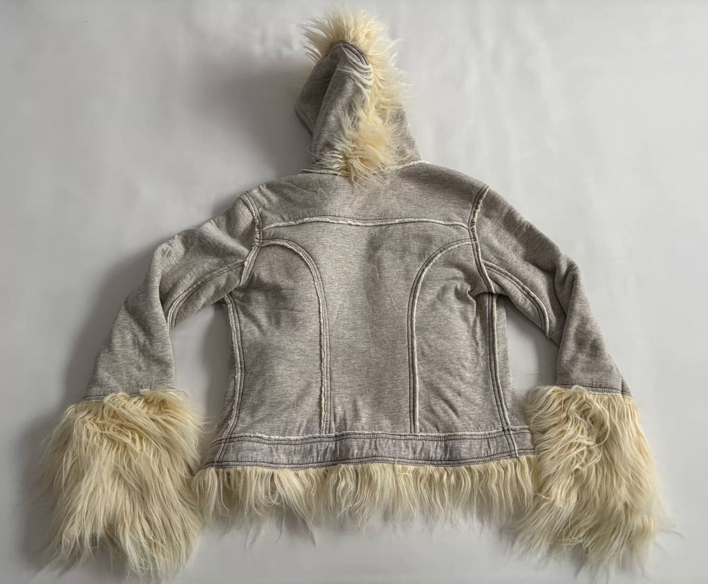 Diesel Vintage Mohawk Fur-Trimmed Jacket