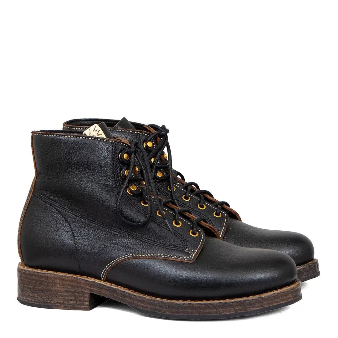 Visvim 26AW Virgil Boots-Folk Black Boots