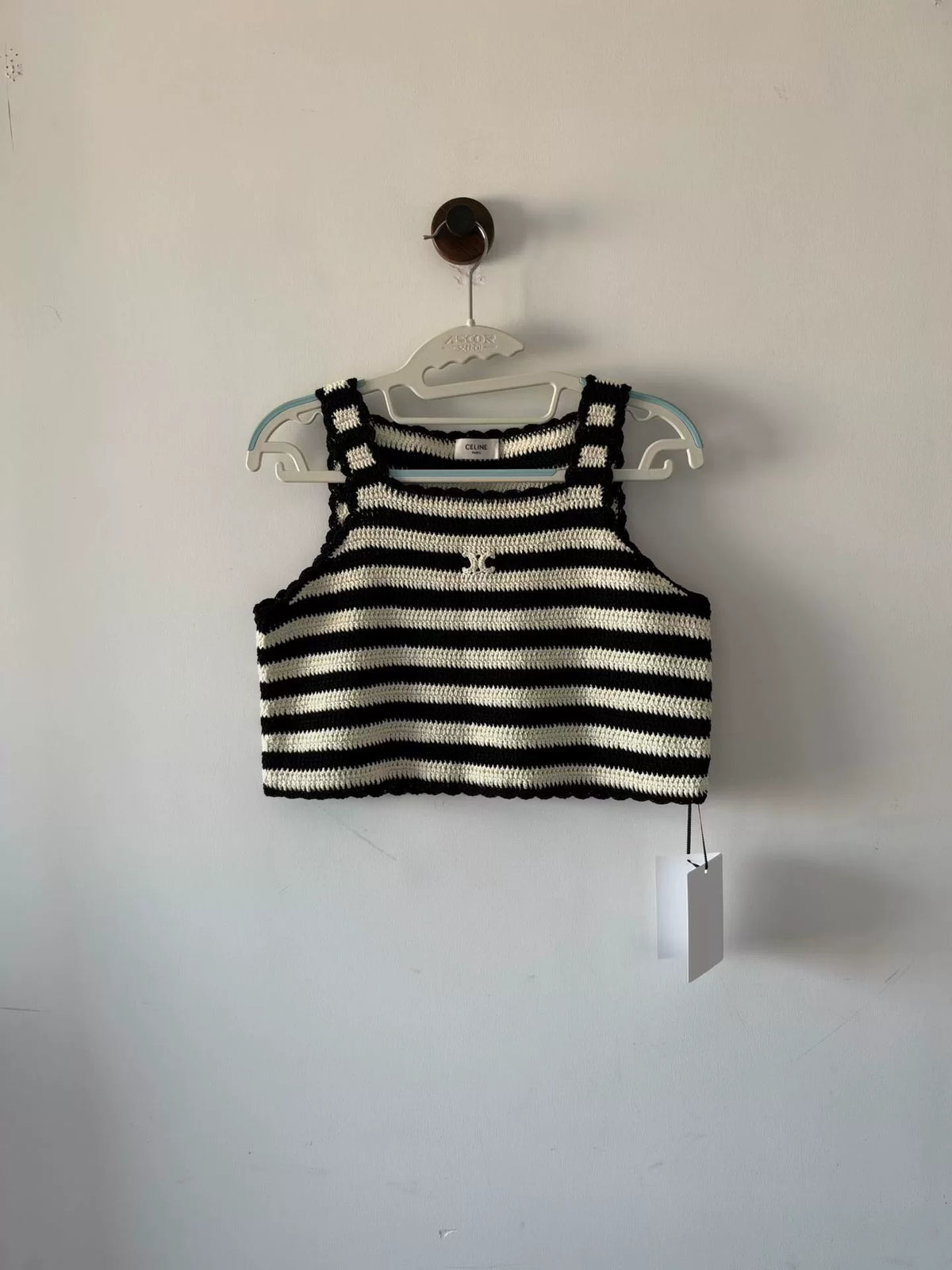 Celine Striped Vest