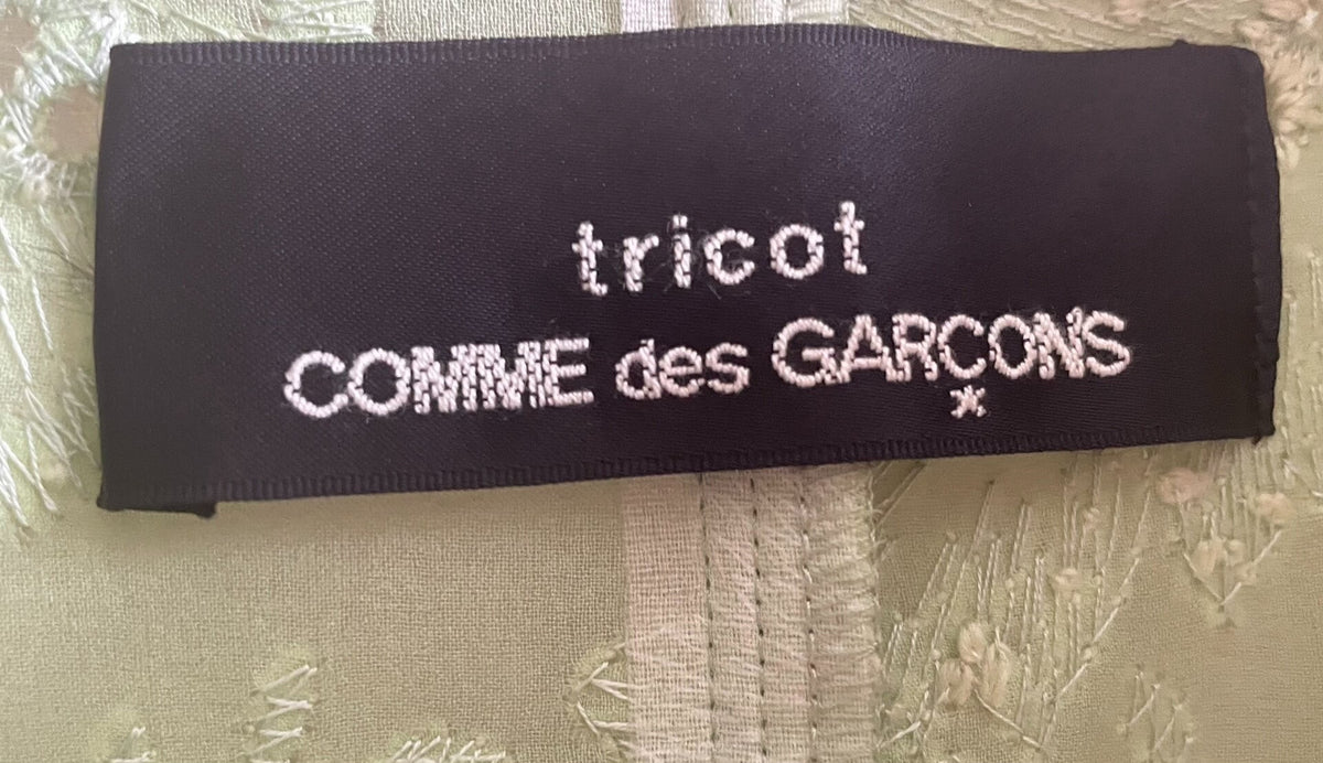 Comme Des Garcons Green Papaya Tricot 1997 Sweater
