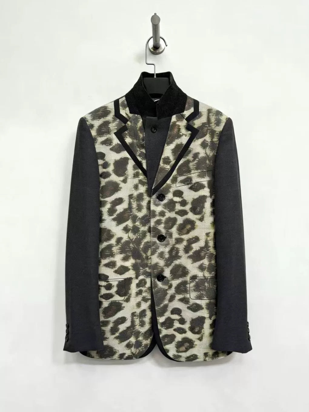COMME des GARCONS Leopard Print Runway Coat