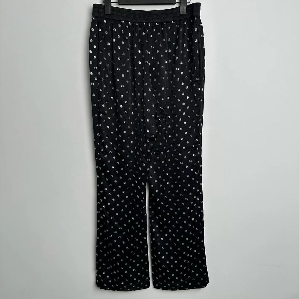 Alexander Wang Rhinestone Straight Casual Long Pants