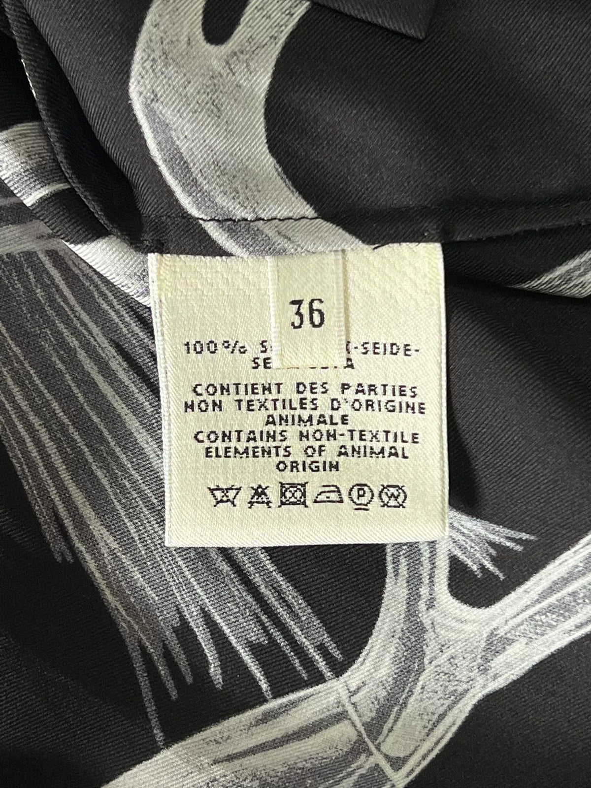 Hermes Silk Equestrian Print Shirt