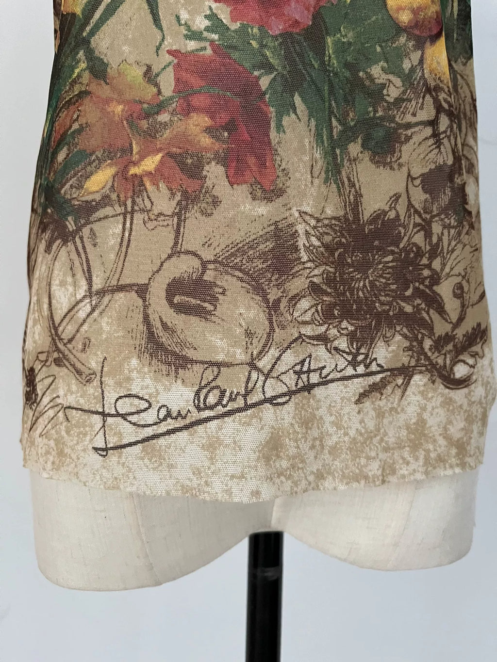 Jean Paul Gaultier Fruit Mesh Top