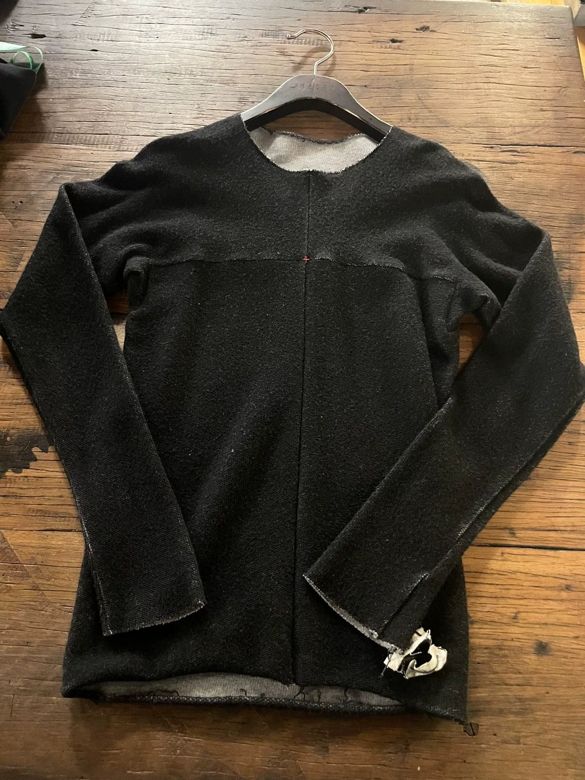 M.A+ FW16 16W-T211D JCWD2 Cross-Cut Knit Sweater