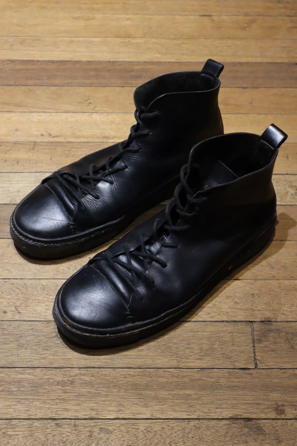 Ann Demeulemeester Leather Sneakers