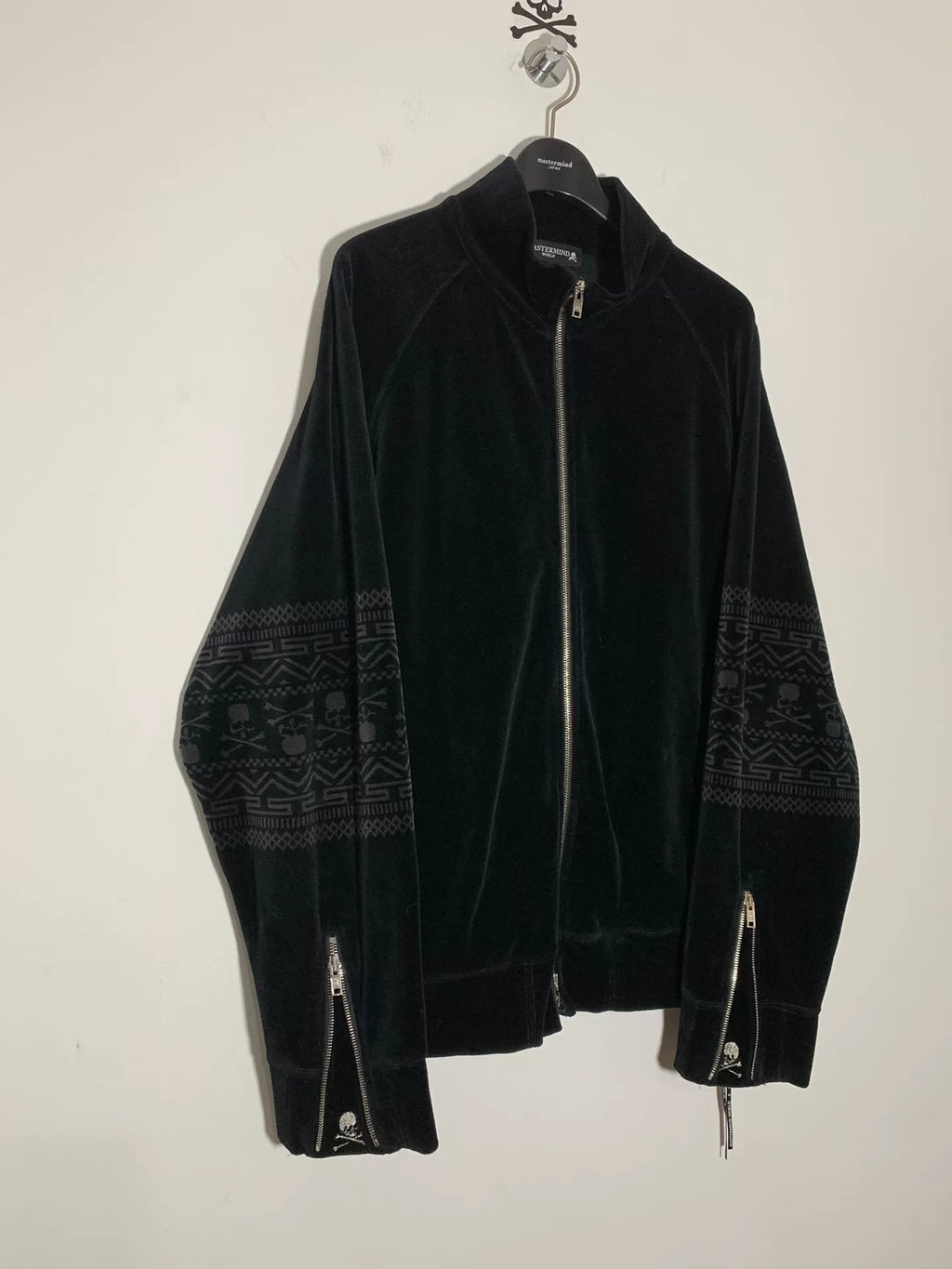 mastermind Japan Velvet Ethnic Print Jacket