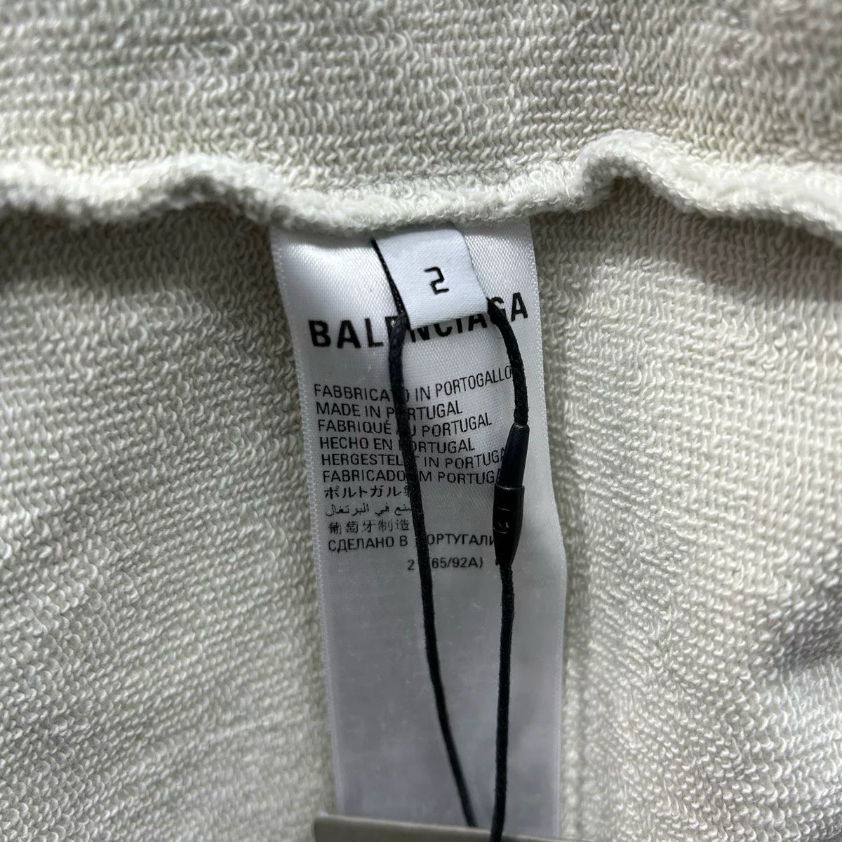 Balenciaga White Wave Coca‑Cola Hooded Sweater
