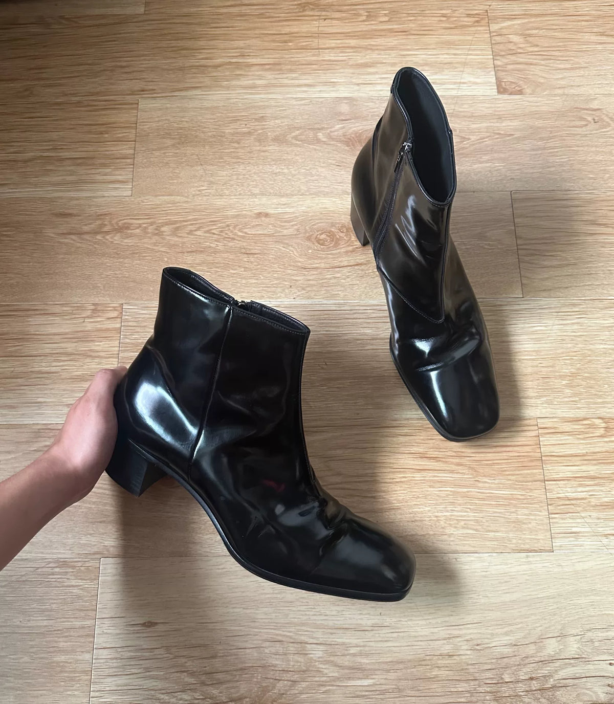 Prada Miuccia era archive men's boots