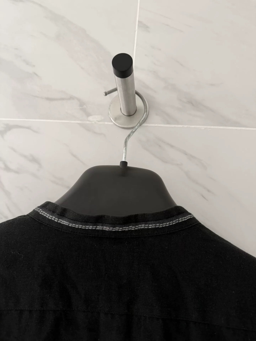 Saint Laurent Black Western Silk Shirt
