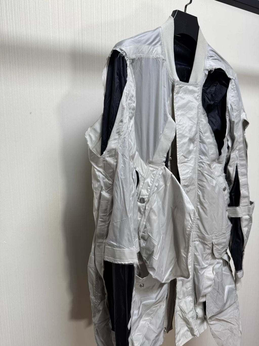 Rick Owens SS19 Patchwork Trench Coat