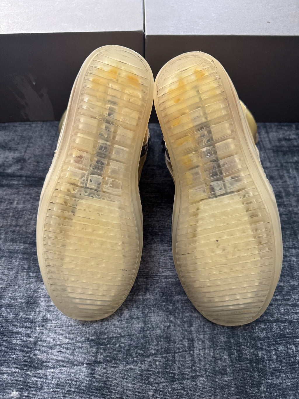 Rick Owens Inverted-Triangle Sneakers