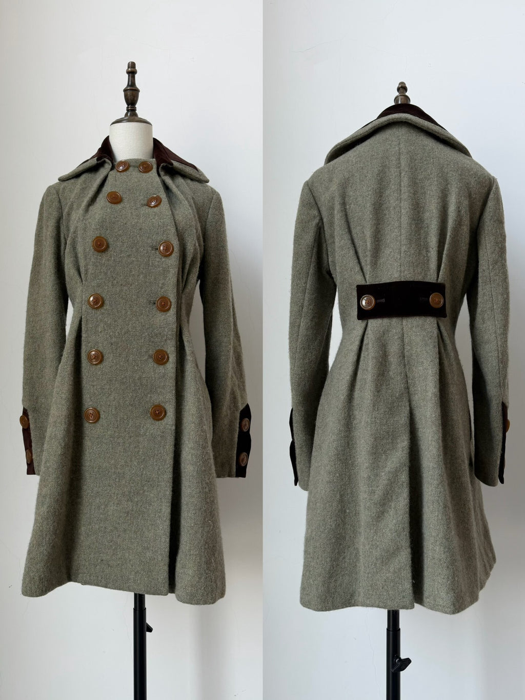 Vivienne Westwood red label double-breasted vintage coat