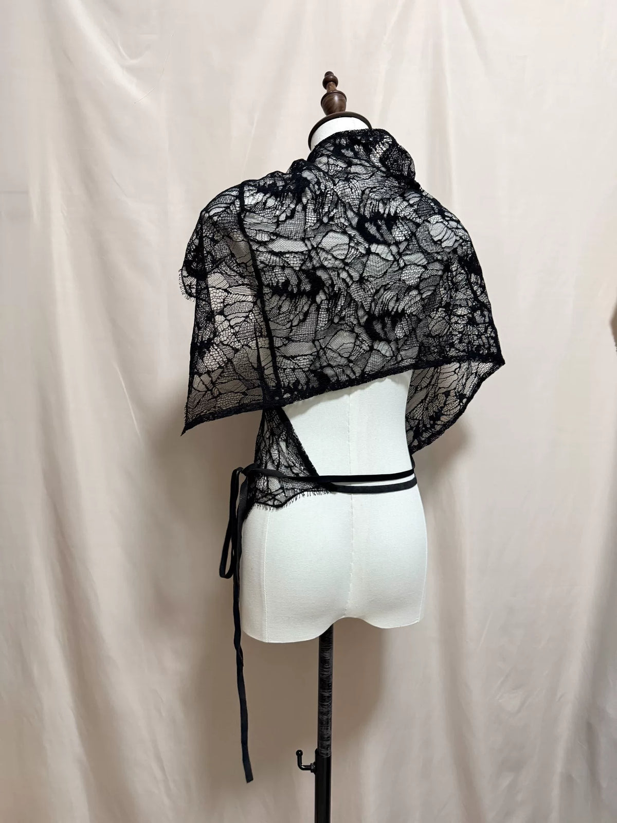 Ann Demeulemeester Lace Cape