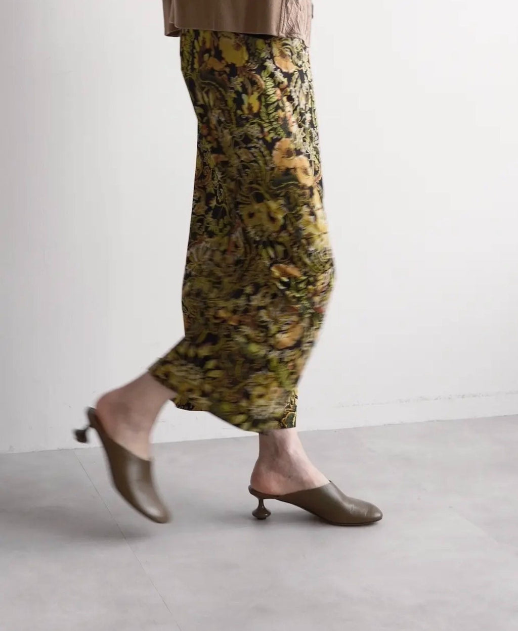 Dries Van Noten Floral Botanical Print Dress
