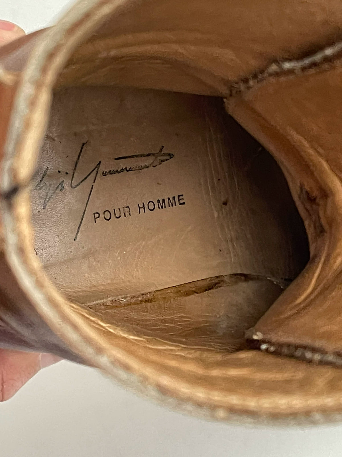 Yohji Yamamoto Patchwork Brown Boots