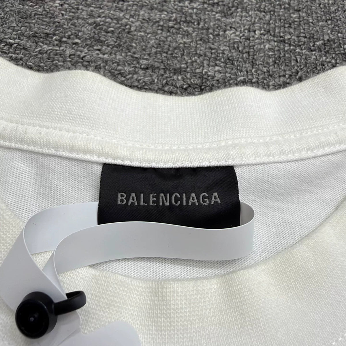 Balenciaga Graffiti Letter Short Sleeve Top