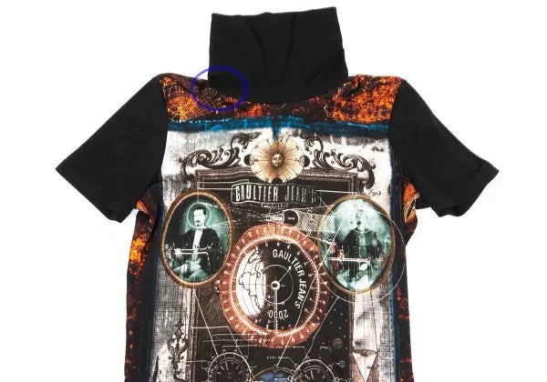 Jean Paul Gaultier Vintage Black Portrait Top