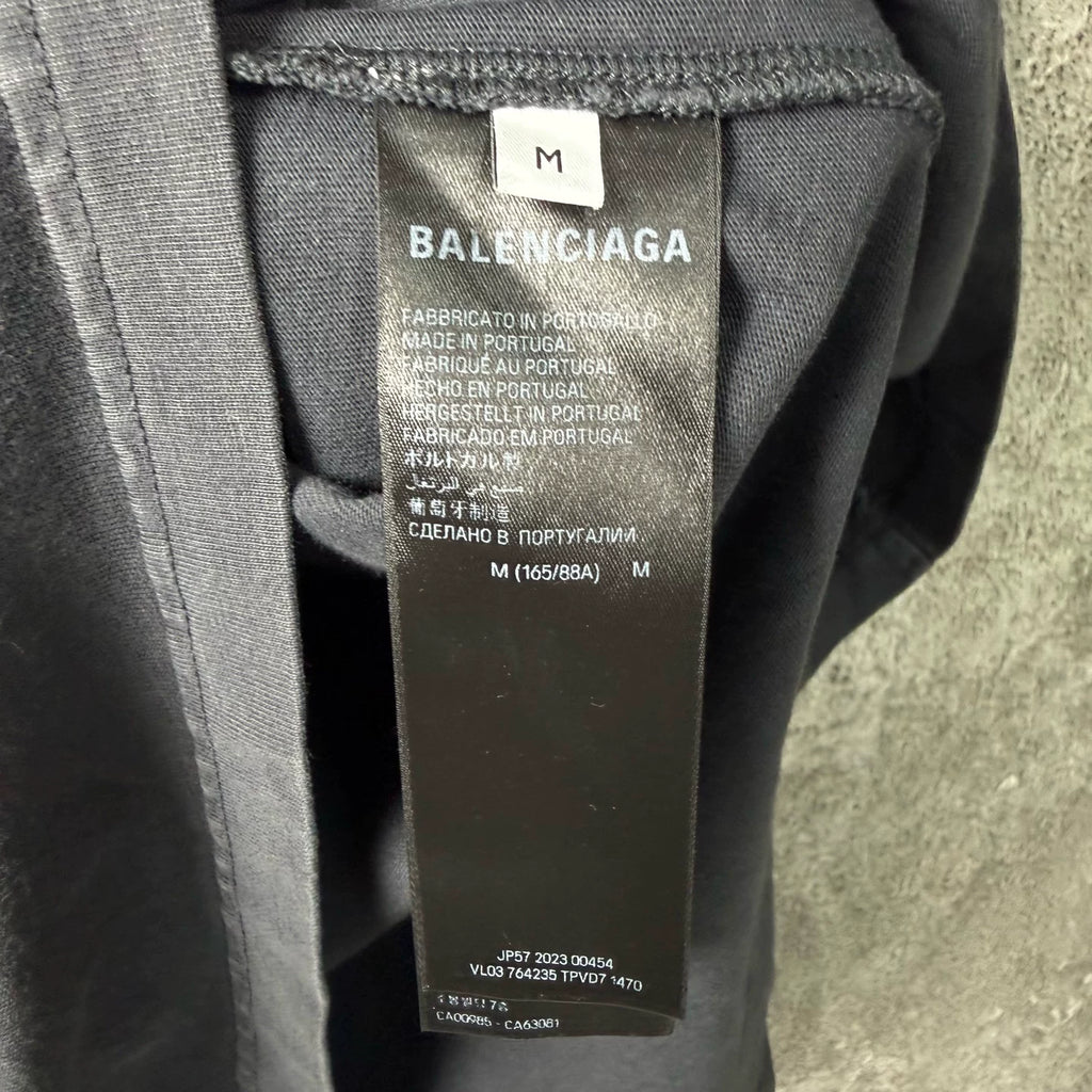 Balenciaga 3B Sports Icon Embroidered Top
