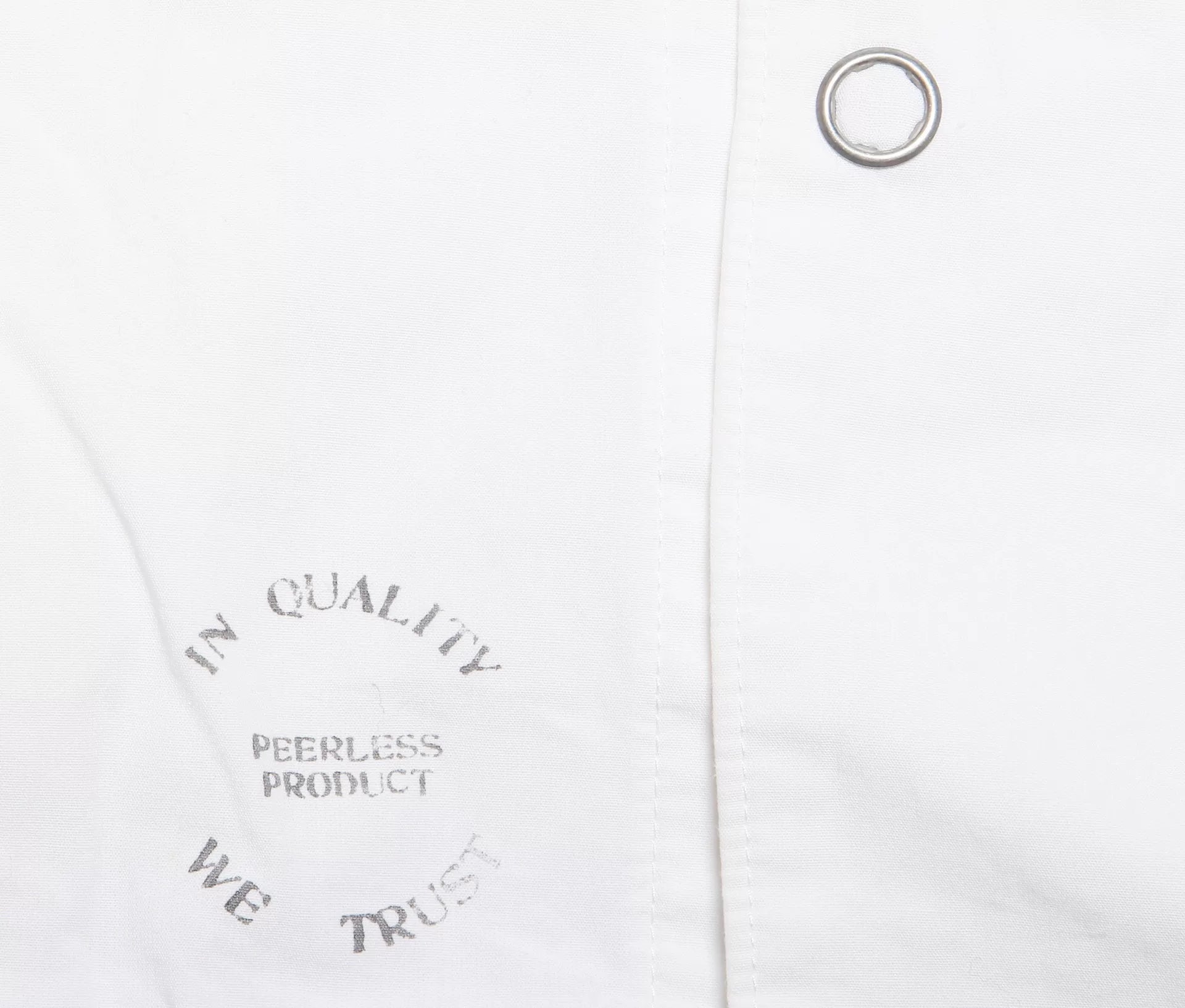 Visvim 21AW Four Winds White Cotton Drawstring Trench Coat